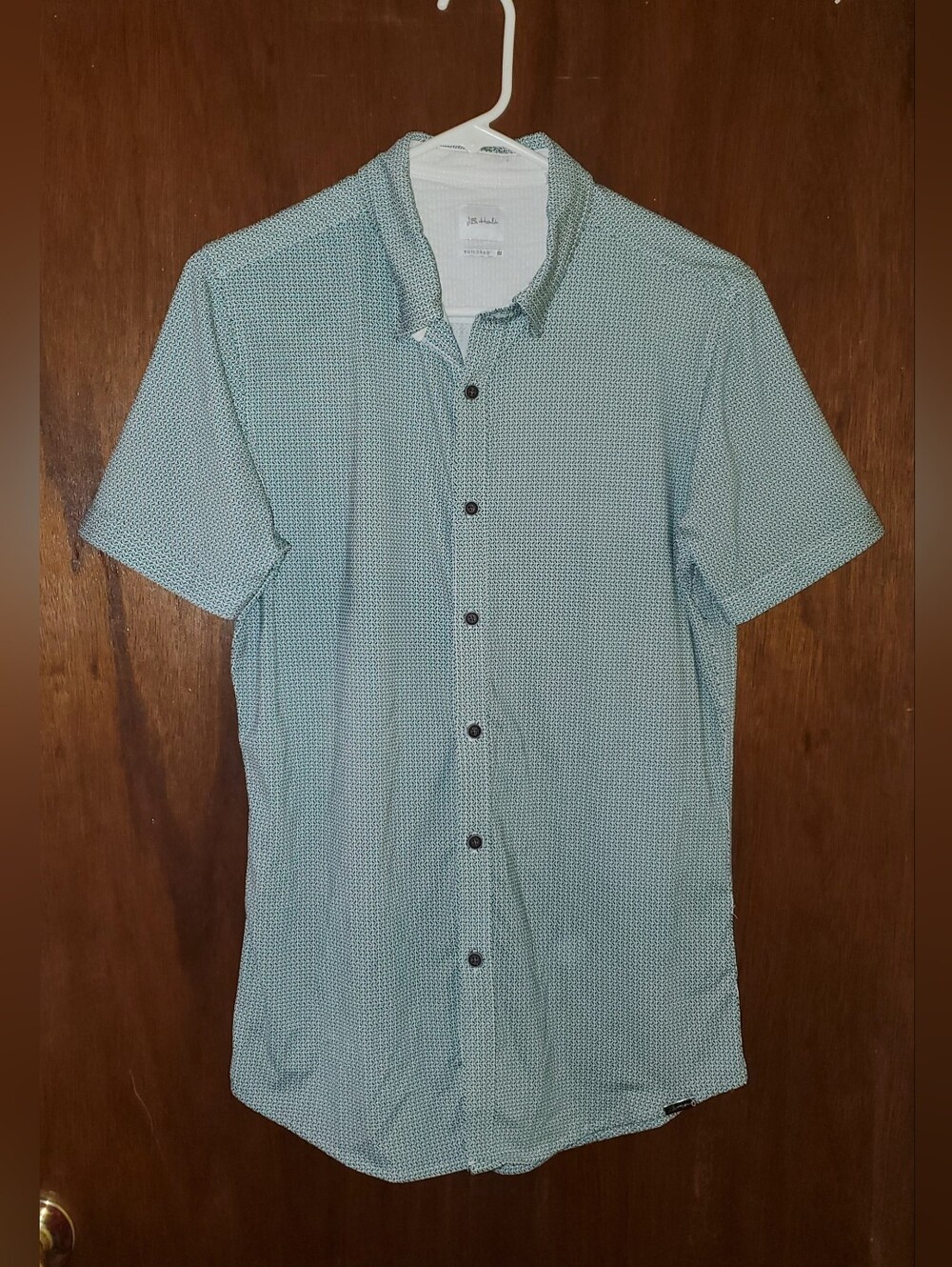 JB Holt Tailored Short-Sleeve Button-Up Shirt Sz Small